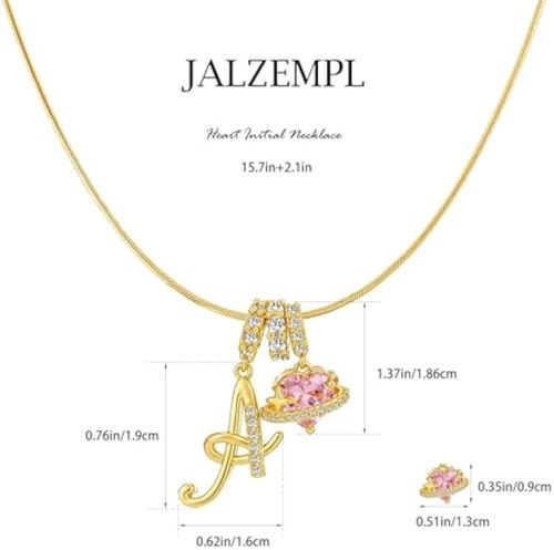 Dopamine 26 English alphabet necklace, sweet and girly jewelry with a touch of luxury and sophistication