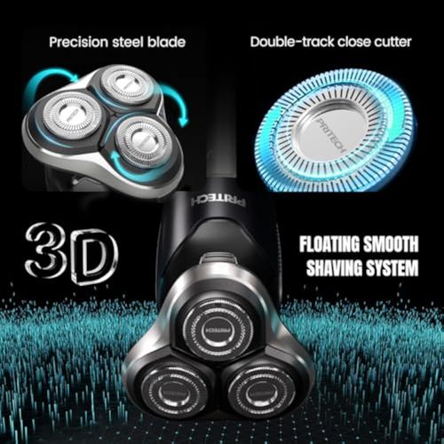 Electric Razor for Men - Rechargeable Electric Shaver for Men, Rechargeable Waterproof Wet Dry Cordless Razor