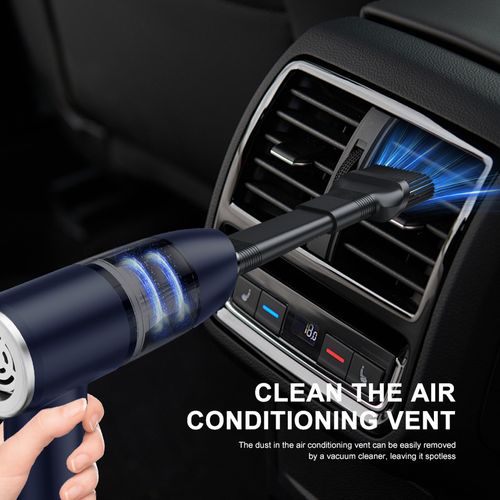 Portable 2 in 1 Wireless Vacuum Cleaner  High Suction  Multi Functional for Home  Car Use