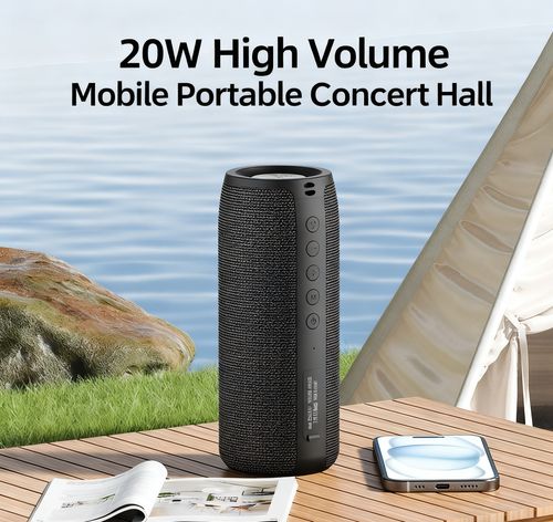 New Portable Bluetooth Speaker Dual Device Pairing Bluetooth 5.3 Loud Stereo Powerful Bass 30H Ultra Long Battery Life  Ideal for Home  Outdoor Parties Beaches