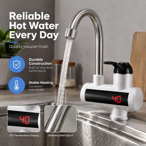 Electric heating faucet