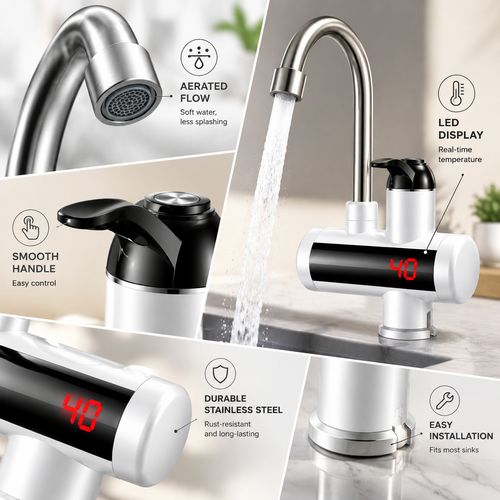 Electric heating faucet