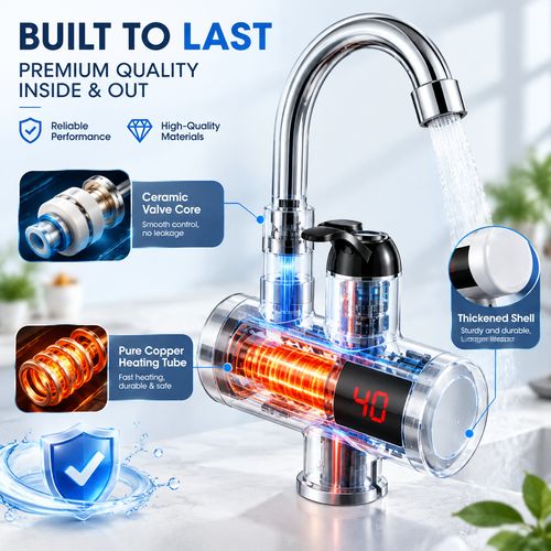 Electric heating faucet