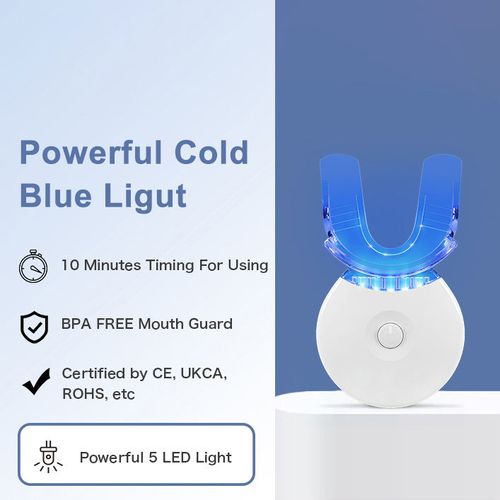 🚨Yellow Teeth? Gone in Days! This LED Whitening Kit is a Game - Changer! 🔥