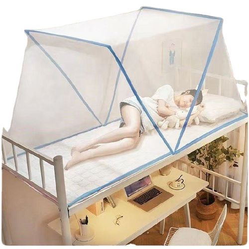 Double Bed Portable Mosquito Net Foldable Fabric Mesh Bedding Canopy