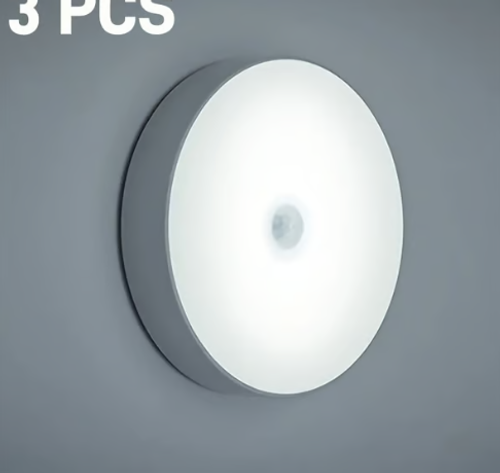 3pcs Motion Sensor LED Night Light