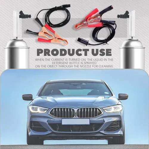 Universal Car Fuel Injector Nozzle Flush Cleaner Adapter DIY Cleaning Tool Kit Set,Automotive Diesel Gas Injectors Nozzles,Car Fuel Injector Tester Fuel Pump Pressure Test