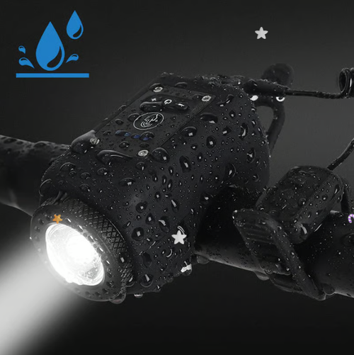 🔥Outdoor Waterproof Bike Headlight with Horn