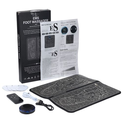 Vibrating Bubble Electric Ems Foot Massager Pad