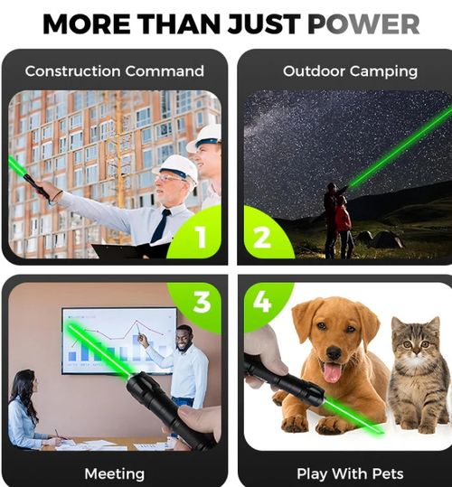 🔥Color Pattern Laser Flashlight