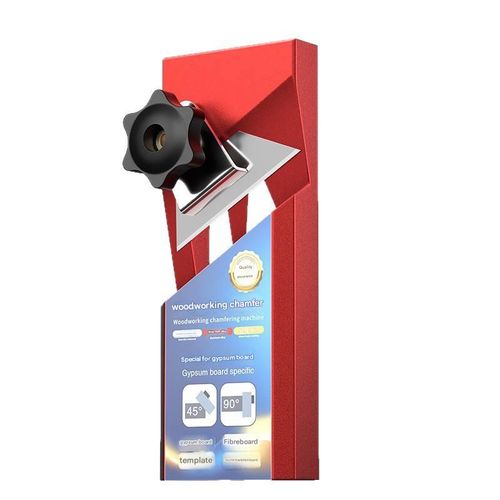 Woodworking Planer 45 Degree Dual Slot Beveling Tool For Wood Edge Trimming