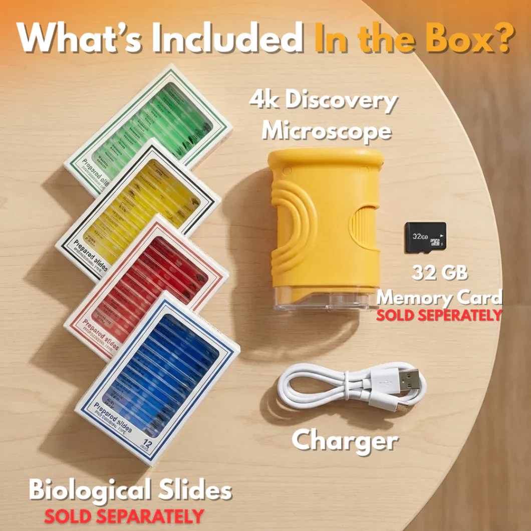 WonderQuest™ 4K Discovery Microscope