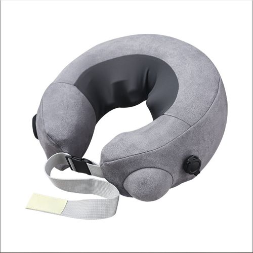 Inflatable U-shaped massage pillow