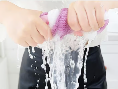 2pcs Bathroom Soft  Warmer Stretchable Washable Toilet Seat Cover Pads