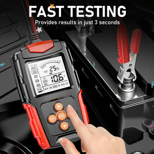 12V 24V Car Battery Tester with CCA & IR