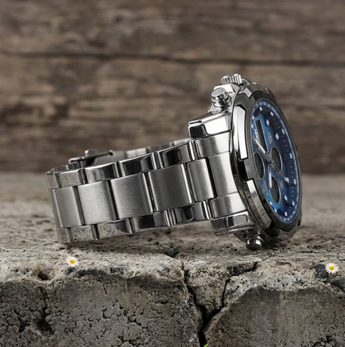 Mens Military Watch  Analog-Digital Display Waterproof  Shock-Resistant 🛡️