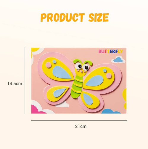 Children's DIY 3D EVA Sticker Craft