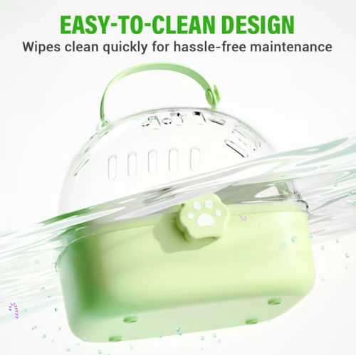 🦜Portable Bird Travel Cage with Water Bottle🏠