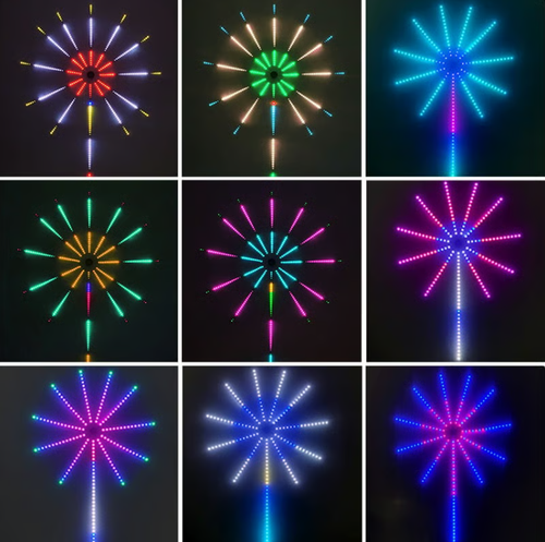 🎁💡WiFi Bluetooth Smart Fireworks Led Light
