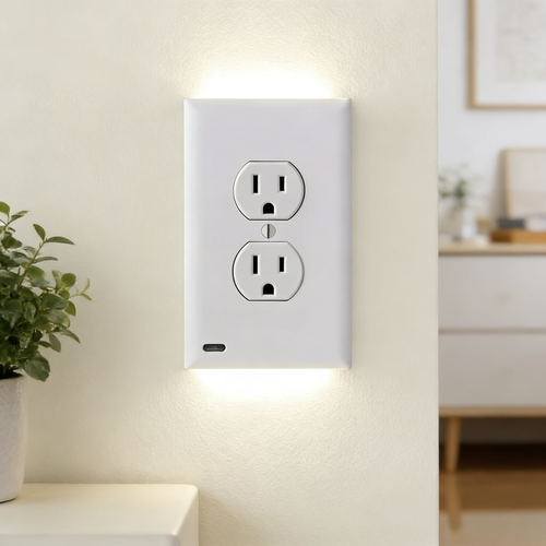 Socket panel sensor night light（2PCS）