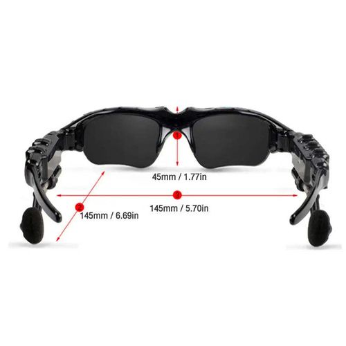 Smart Glasses Bone Conduction Earpods Bluetooth Headphones HD Calling Music Blue Light Block Sports Driving Sunglasses 2026 New