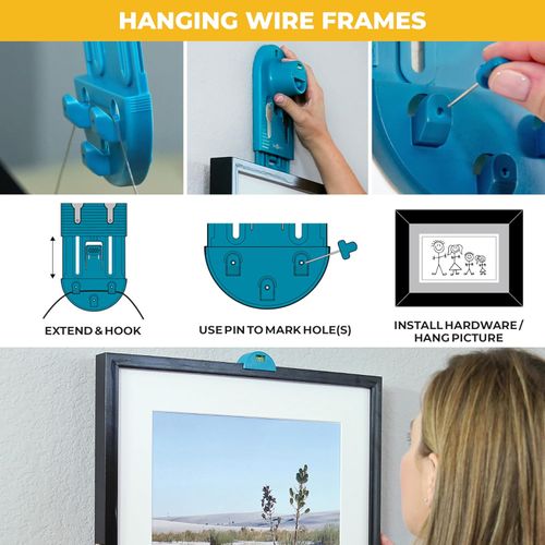 Picture Hanging Kit - Picture Leveling and Hanging Tool