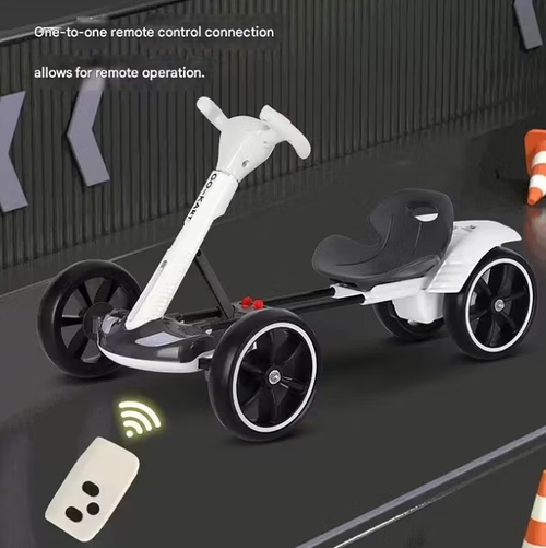 Electric Go Kart, Outdoor Racing Pedal Cart Car for Teens and Adults, Best for Christmas, Great for Thanksgiving