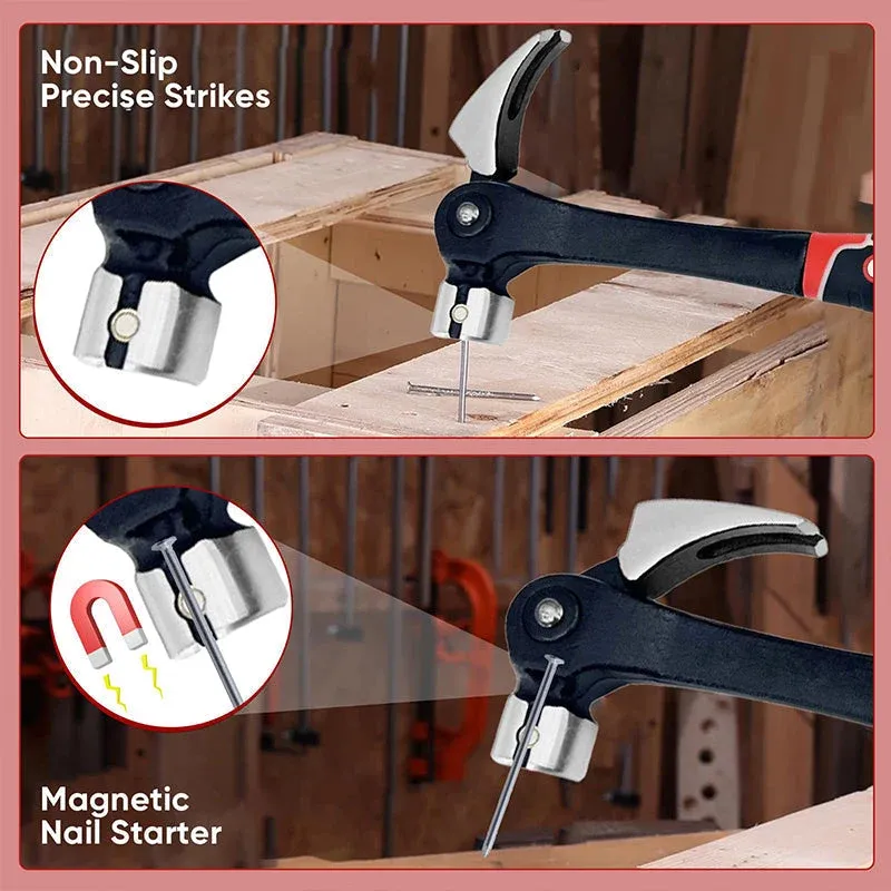 Heavy-Duty Forged Steel Claw Hammer 🔨