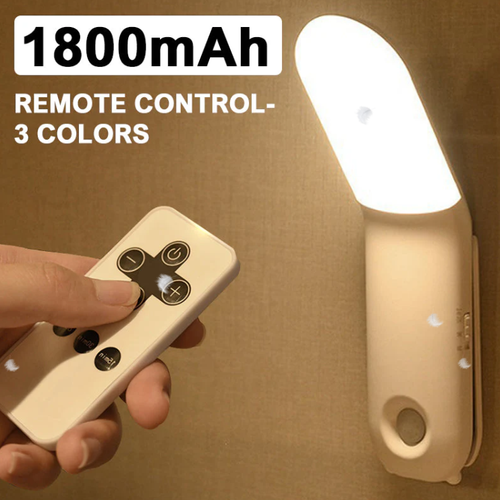 3-Color Adjustable Magnetic LED Night Light