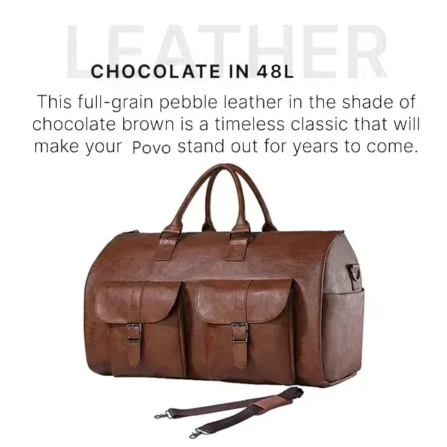 🧳 THE CONVERTIBLE DUFFLE GARMENT LUGGAGE（With wheels）