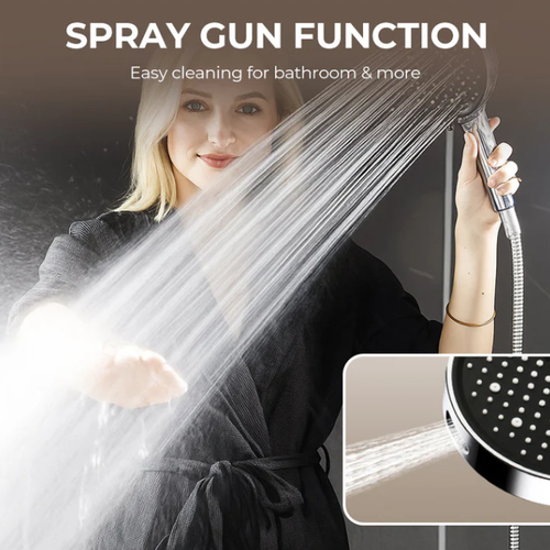 High-Pressure Adjustable Rainfall Shower Head