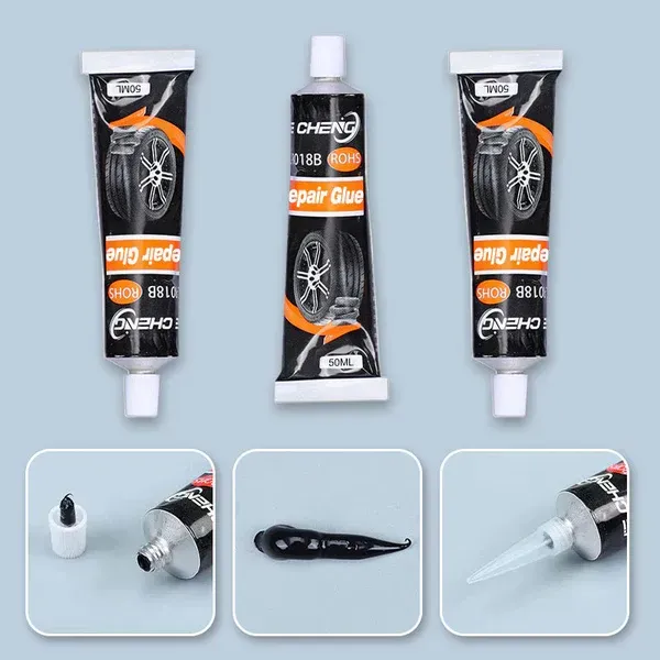 Waterproof & High Temperature Resistant Tire Repair Glue