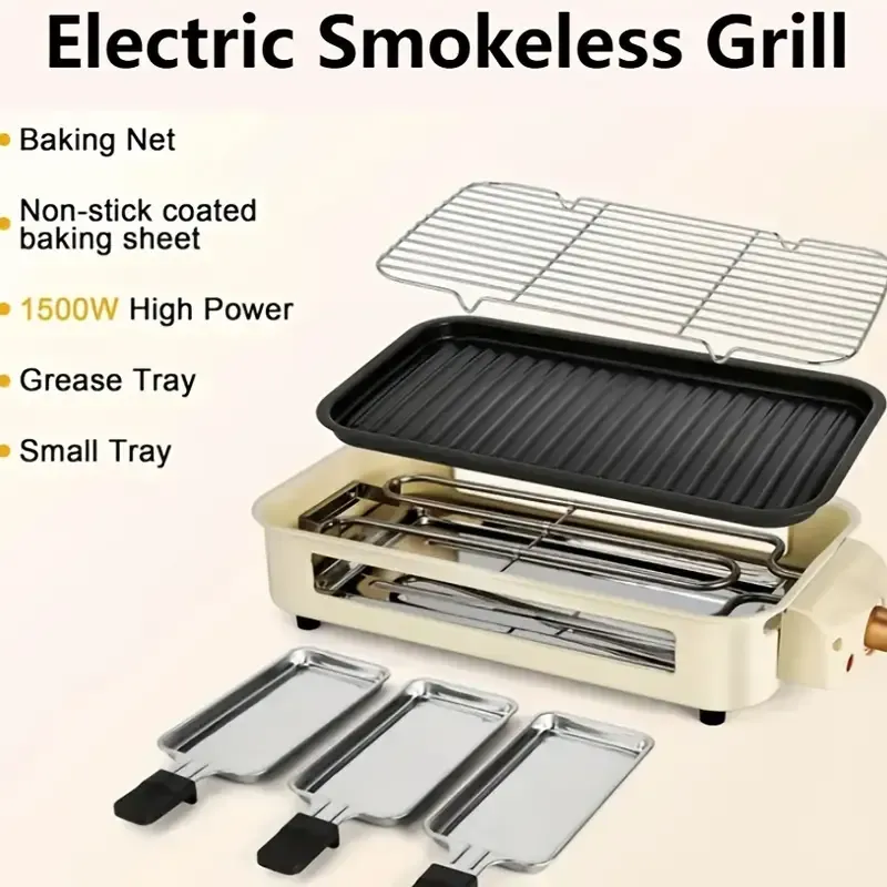 2-in-1Indoor Electric Grill