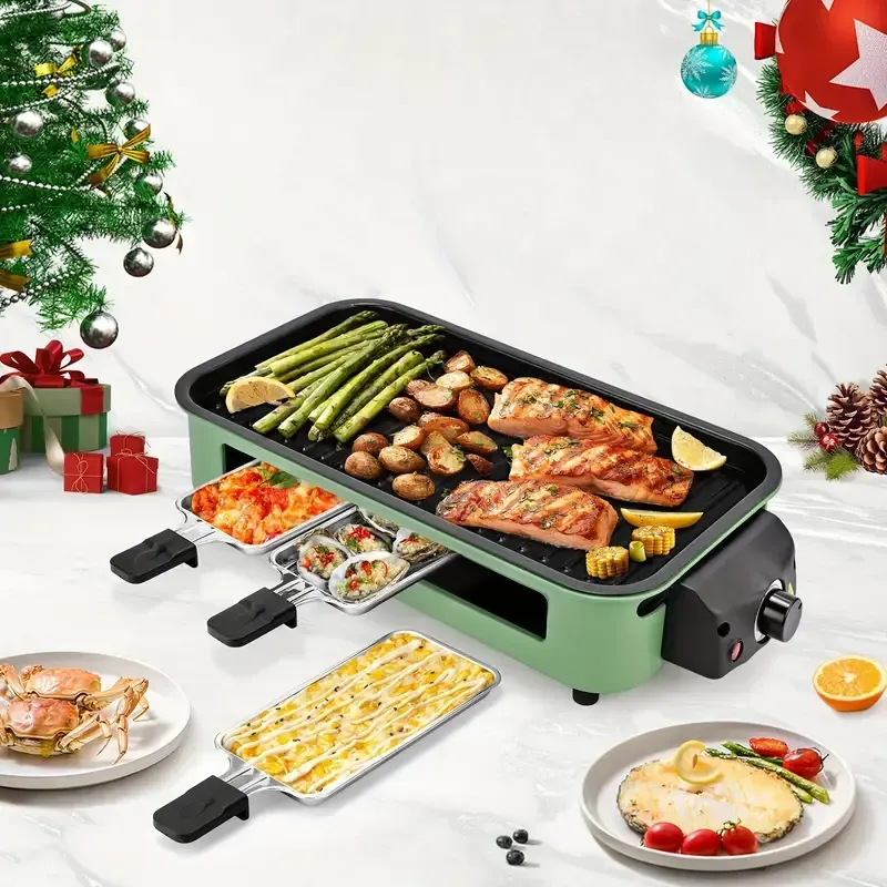 2-in-1Indoor Electric Grill