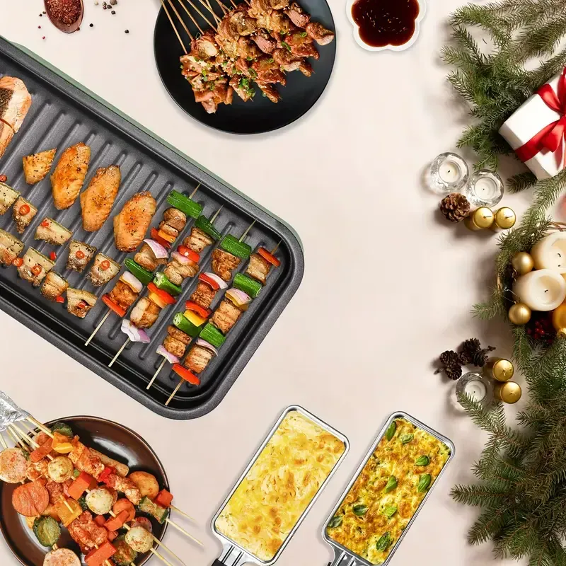 2-in-1Indoor Electric Grill