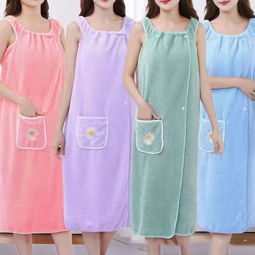 Quick Dry Absorb Water Wearable Bath Towel