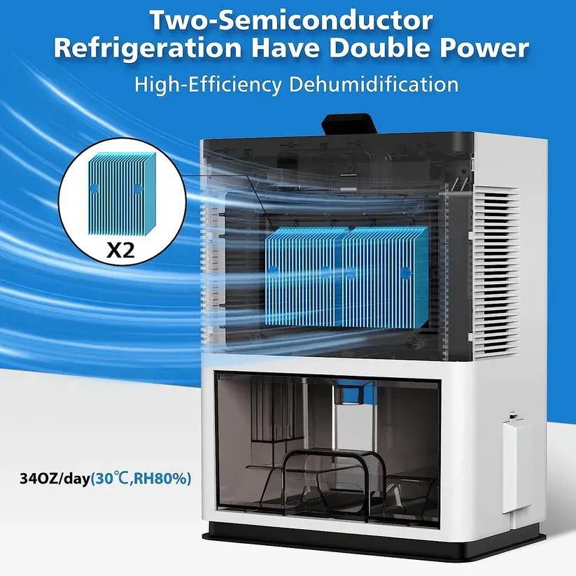 Dual Semiconductor Dehumidifier