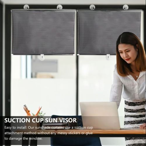 🔥Retractable Window Roller Sunshade For Truck car SUV bedroom kitchen living room office🔥