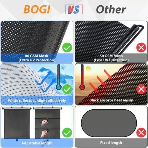 🔥Retractable Window Roller Sunshade For Truck car SUV bedroom kitchen living room office🔥