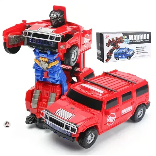 Electric Transforming Police Car🔥