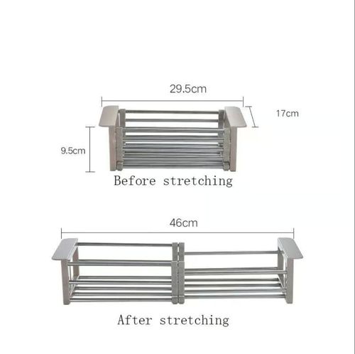 Extend kitchen sink drain basket