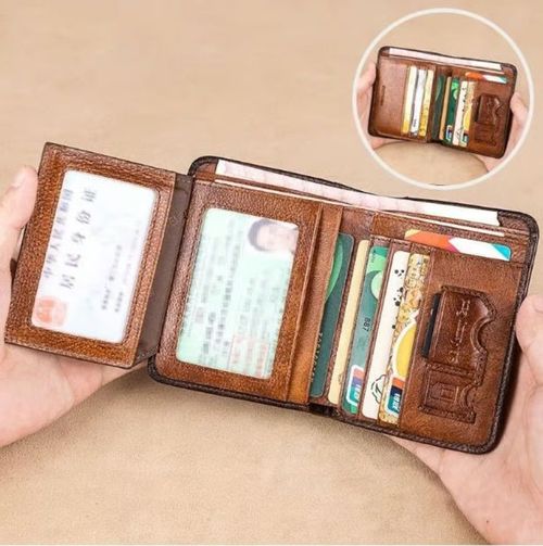 💰Multi-functional RFID Blocking Waterproof Durable Genuine Leather Wallet🎁