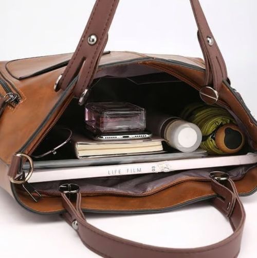 🔥 Ladies vintage leather shoulder bag