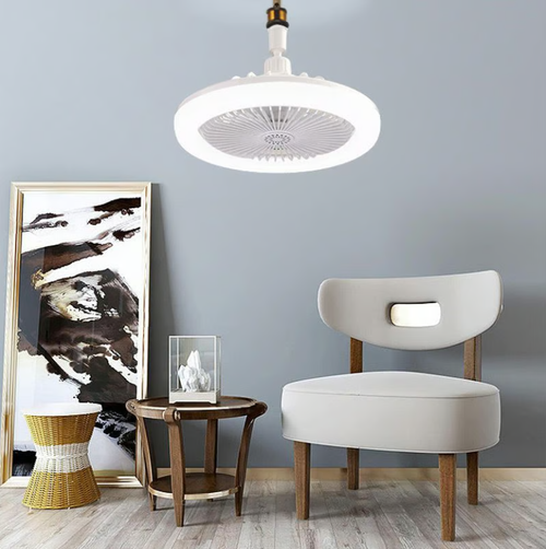 2 in 1 Adjustable Quiet Fan with Remote Control