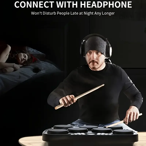portable electronic drum