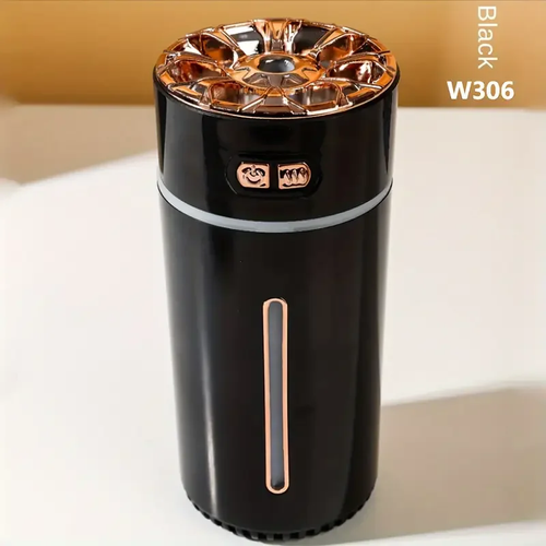 Car Air Diffuser Air Humidifier With Colorful Light