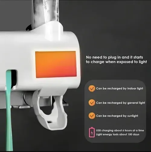 🔥Smart UV Sterilizing Toothbrush Holder🦷