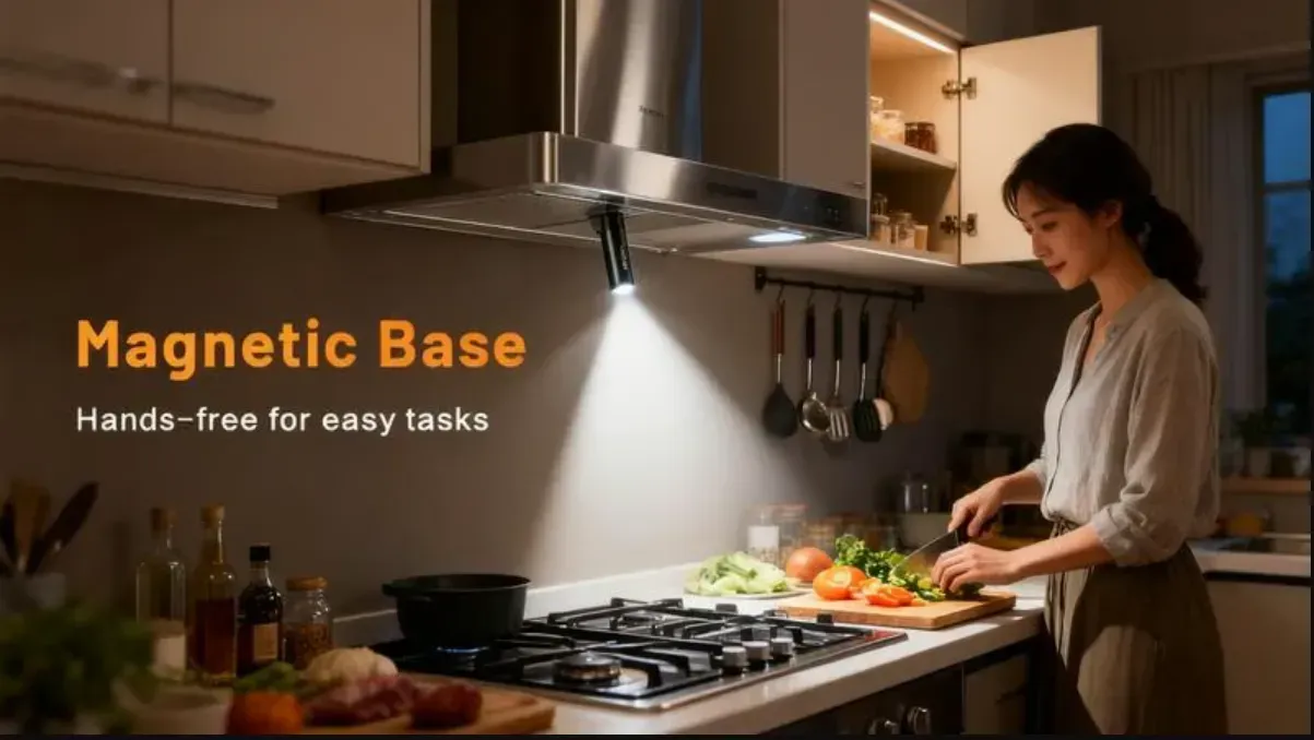 🔦Pocket Rechargeable EDC Flashlight: 500 Lumens Mini Keychain Light with Fire Starter & Window Breaker