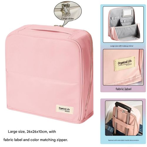 Waterproof Large-Capacity Portable Makeup Bag