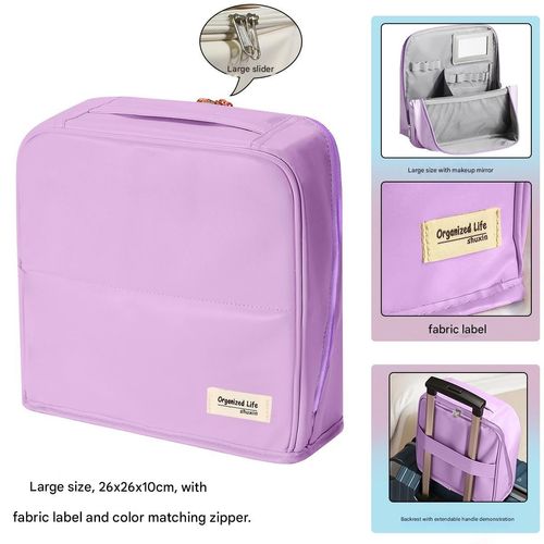 Waterproof Large-Capacity Portable Makeup Bag